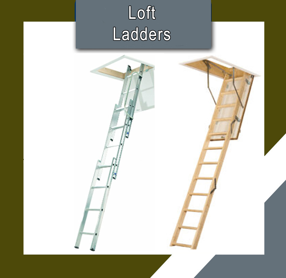 Aluminium and Wooden Ladders